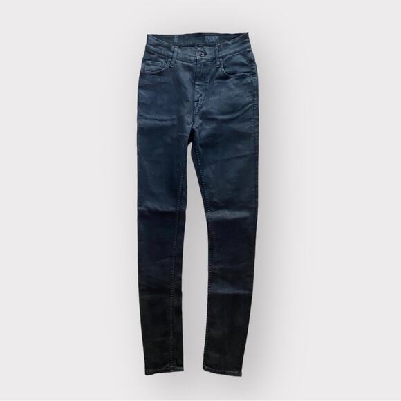 Tiger of Sweden Kelly Slim Fit Coated Denim Black - Picture 1 of 11